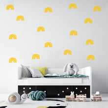 Load image into Gallery viewer, Rainbow wall stickers
