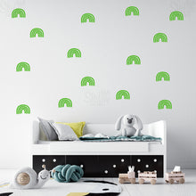 Load image into Gallery viewer, Rainbow wall stickers