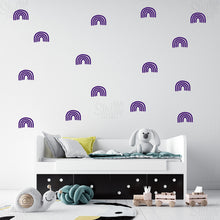 Load image into Gallery viewer, Rainbow wall stickers