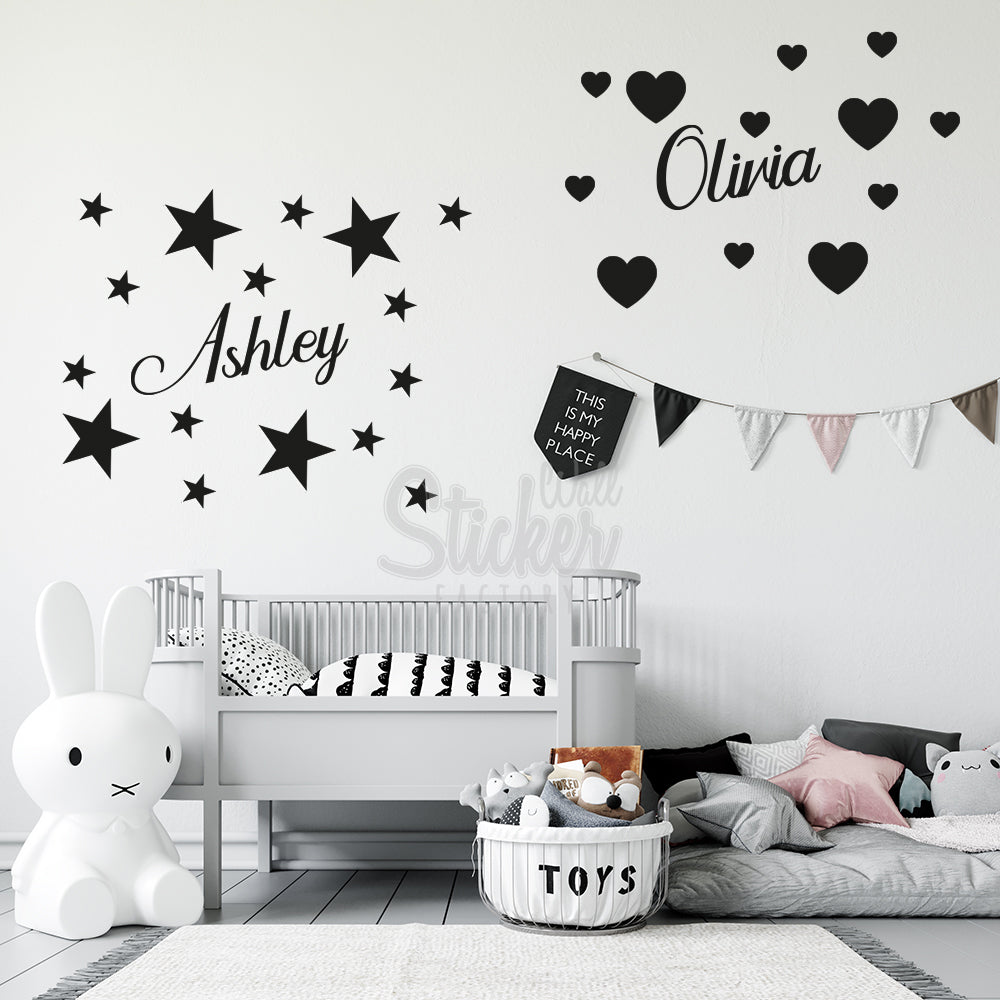 Personalised Name Wall Sticker